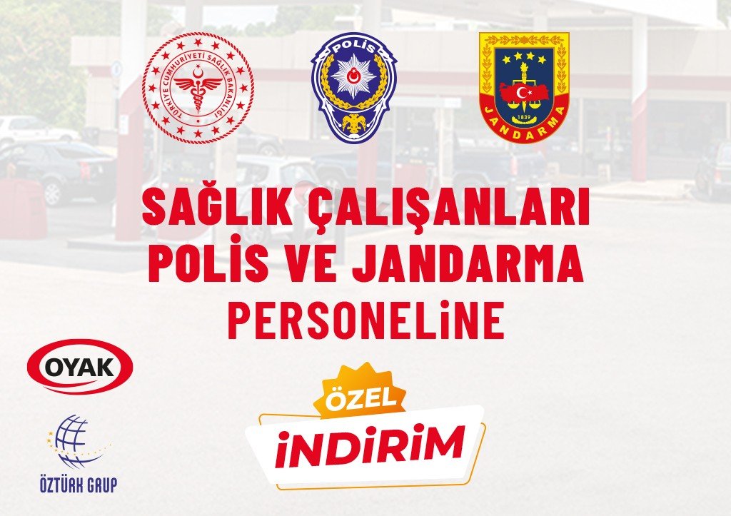 Sağlık Çalışanları Polis ve Jandarma Personeline Özel İndirim